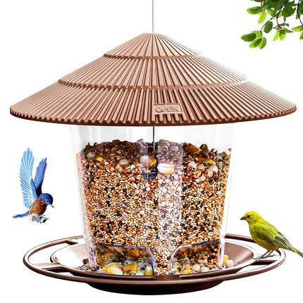 Hanizi Hanging Bird Feeder Squirrel Proof for Outd