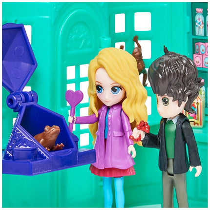 Wizarding World Harry Potter, Magical Minis Honeydukes Sweet Shop with 2 Exclusive Figures and 5 Accessories, Kids’ Toys for Ages 6 and up