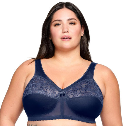 Glamorise MagicLift Original Support Wirefree Bra 1000 (Women's & Women's Plus) Blue