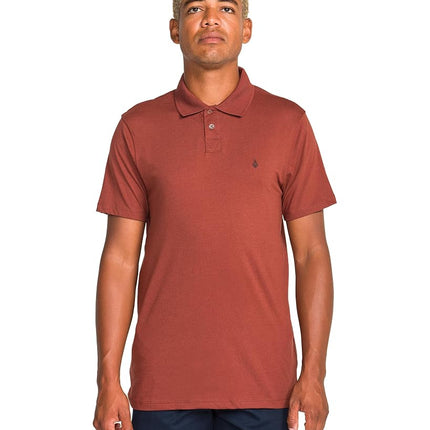 Volcom Short Sleeve Polo Shirt – Classic Fit, Soft