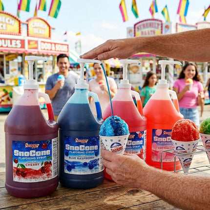 Snappy Blue Raspberry SNO Cone Syrup, 1 Gallon