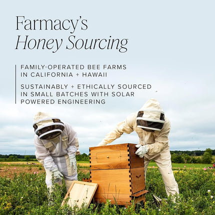 Farmacy Honey Milk Face Essence - Hydrating Milky Toner with Honey, Ceramides + Chamomile - Helps Strengthen Skin Barrier + Replenish Moisture - Soothing + Calming Skincare (120ml)
