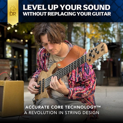 DR DBQ-45 - DRAGON SKIN+™, Coated Quantum Nickel bass strings, Superior sound with pleasant feel & long lifespan: Light 45-105