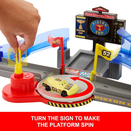 Mattel Disney and Pixar Cars Piston Cup Stunting Speedway Set