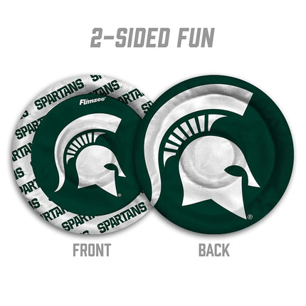 YouTheFan NCAA Michigan State Spartans Flimzee Bean-Bag Flying Disc