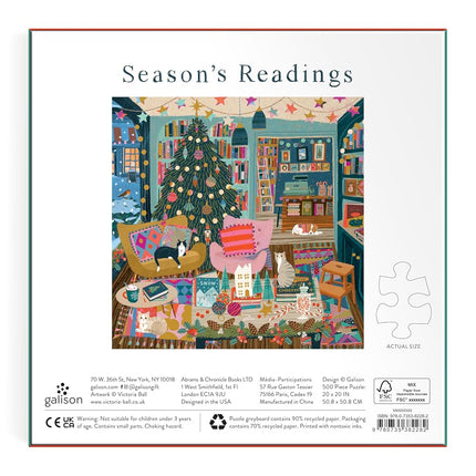 Season's Readings 500 Piece Foil Puzzle
