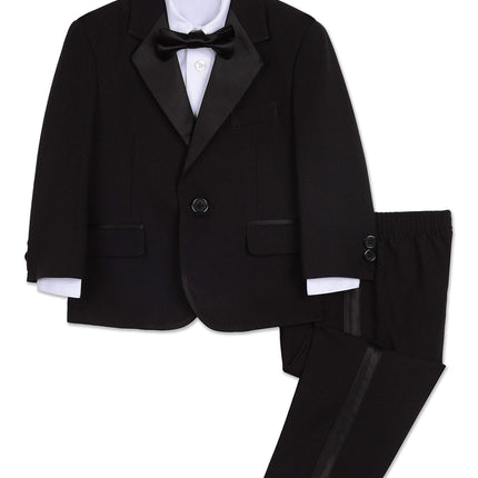 Nautica Baby Boys 4-Piece Tuxedo with Dress Shirt,