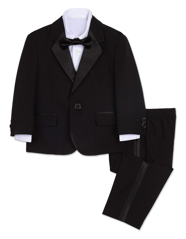 Nautica Baby Boys 4-Piece Tuxedo with Dress Shirt,