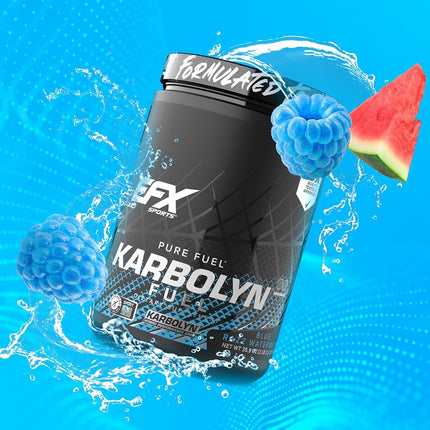 EFX Karbolyn Fuel Perormance Carb 1kg - Blue Razz Watermelon, 1kg, Blue Razz Watermelon1 kilograms