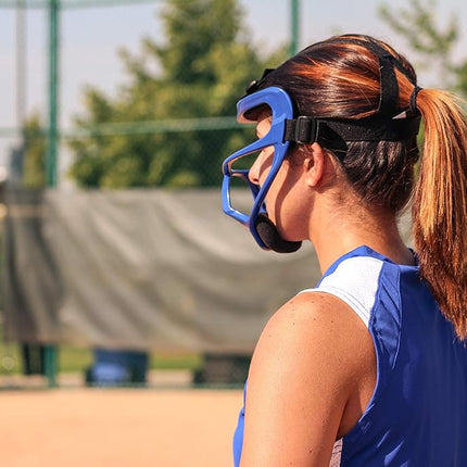 Masque de protection CHAMPRO Rampage Fastpitch Softball ultra léger pour joueur de champ