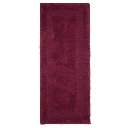 Bedford Home 100% Cotton Reversible Long Bath Rug 