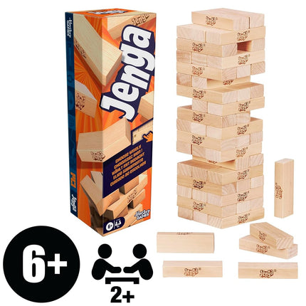 Official Hasbro Games Jenga Game with Digital Die