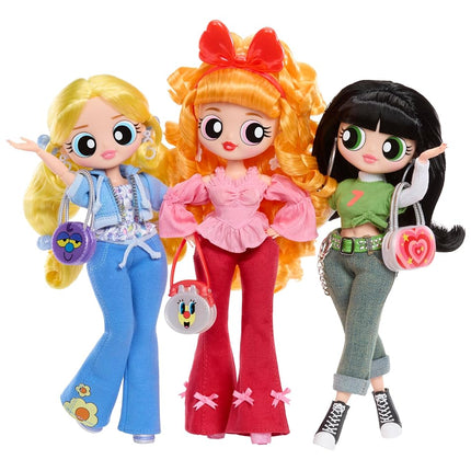 L.O.L. Surprise! OMG The Powerpuff Girls Doll - Bubbles - Includes 1 Fashion Doll, Comes with Outfit & Accessories, Collect All 3