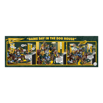 YouTheFan NFL Green Bay Packers Game Day in The Dog House 1000pc Puzzle