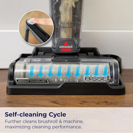 BISSELL CrossWave Models with ZeroGap Technology 4076, Wet & Dry Vacuum Cleaner Accessory Kit, new plastic, Black