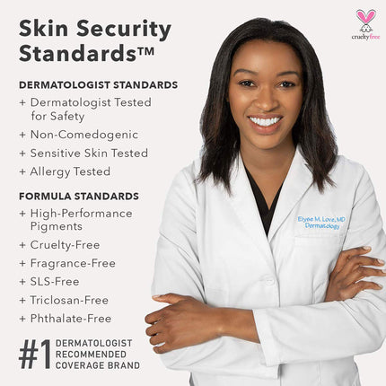 Dermablend Professional Quick-Fix Body - Full Coverage Foundation Makeup Stick - Covers Tattoos, Birthmarks, Blemishes - Dermatologist-Created, Fragrance-Free, Allergy-Tested - 35W Tawny - 12g