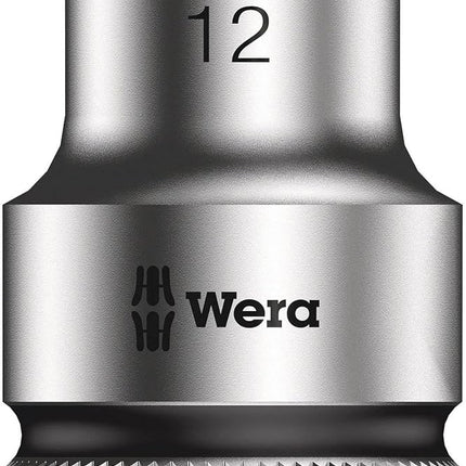 Wera Zyklop 8790 HMC 1/2" Socket, Hex Head 12mm x 