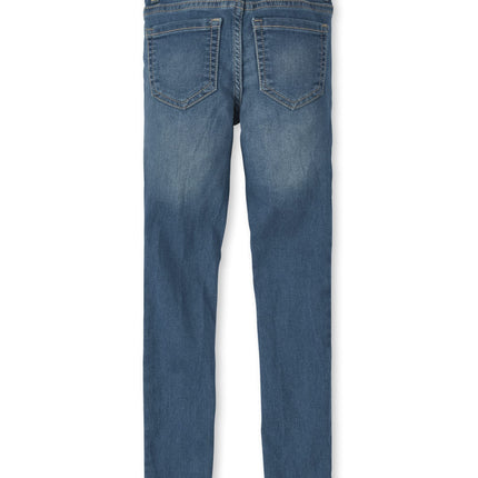 The Children's Place Girls' Stretch Denim Legging Jeans, Vaile Wash/Brooke Wash/Reflection Blue Wash, 6X-Large-7X-Large