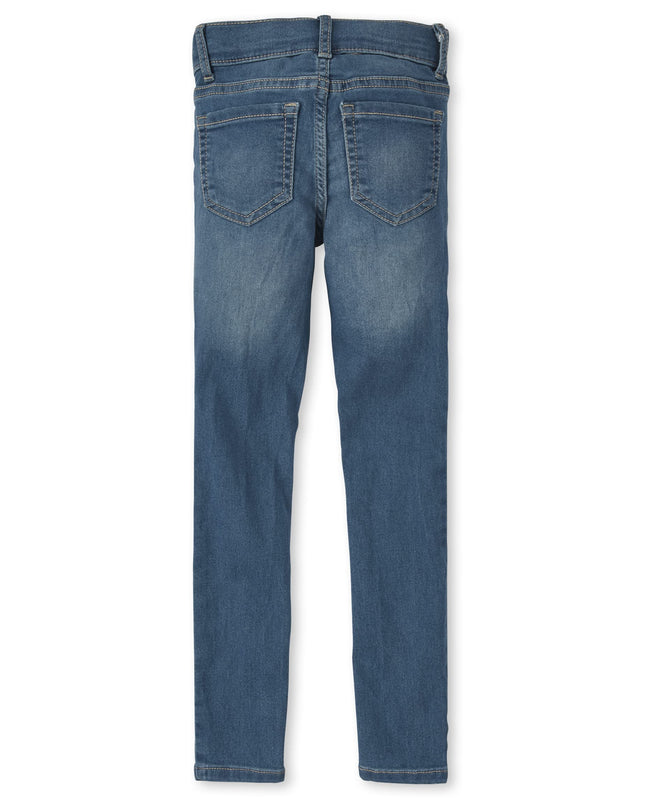 The Children's Place Girls' 3 Pack Stretch Denim Legging Jeans, Vaile Wash/Brooke Wash/Reflection Blue Wash, 6X-Large-7X-Large Slim