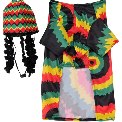 Rubie's Pet Costume, Small, Rasta Dog