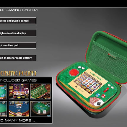 My Arcade - DGUN-3946 Casino Pocket Portable Handheld Gaming System