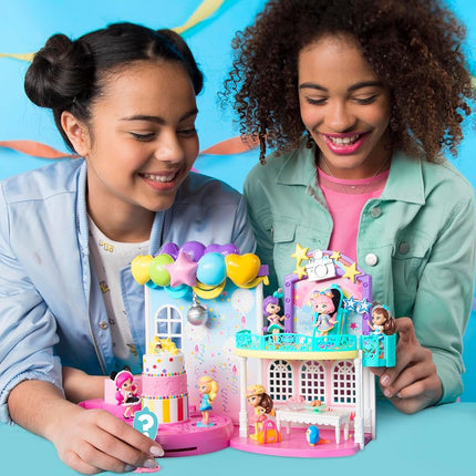 Party Popteenies - Poptastic Party Playset with Confetti, Exclusive Collectible Mini Doll and Accessories, for Ages 4 and Up