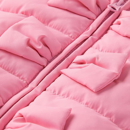 Gymboree girls And Toddler Puffer Jacket, Pink Ribbon, 12