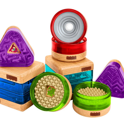 Fisher-Price Wooden Toys Surprise Inside Shapes Set
