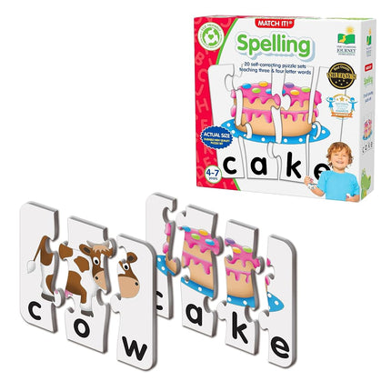 The Learning Journey Match It - Spelling Puzzle Ga