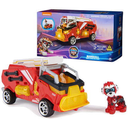 Paw Patrol: The Mighty Movie, Firetruck Toy with M