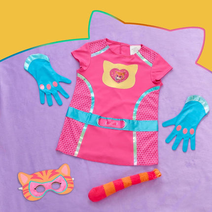 Just Play Disney Junior SuperKitties Ginny – Ensemble d'habillage, jouets pour enfants de 3 ans et plus