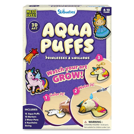 Skillmatics Aqua Puffs – Princesses & Unicorns, Me
