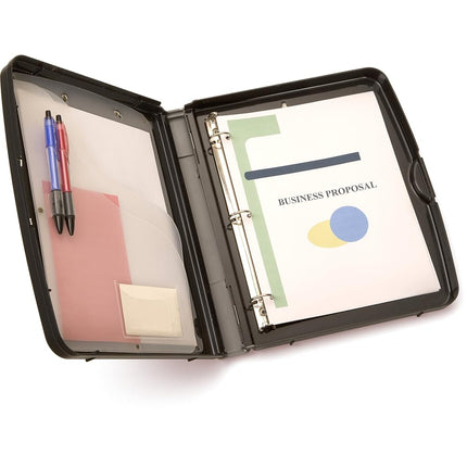 Officemate Ringbinder Clipboard Storage Box, Charc