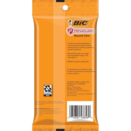 BIC PrevaGuard Round Stic Ballpoint Pen