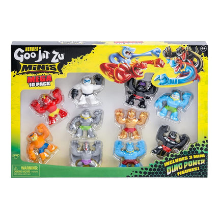 Héroes de Goo Jit Zu Minis, Megalote de 10 minis en un solo paquete