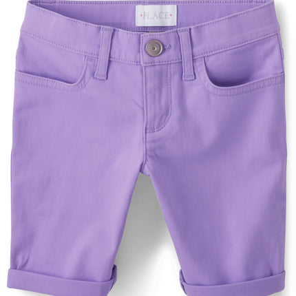 The Children's Place Girls' Denim Skimmer Shorts, 