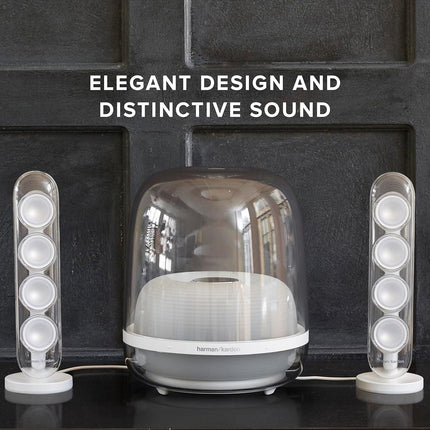 Harman Kardon SoundSticks 4 Bluetooth Speaker System - White