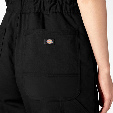 Dickies Womens Regular Fit Insulated Bib Overalls, Black, S