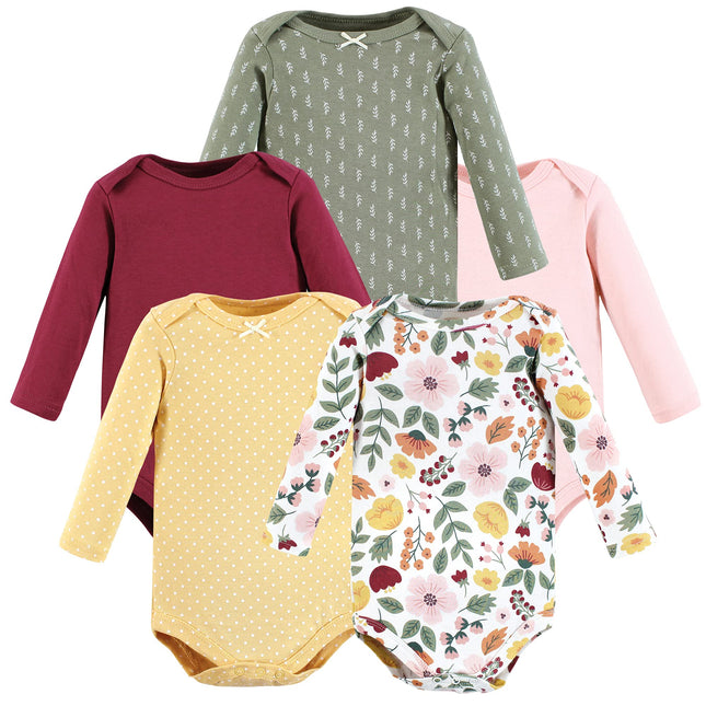 Hudson Baby unisex-baby Cotton Long-sleeve Bodysui