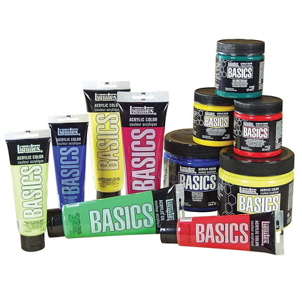 Liquitex 101012 Basics Acrylic Paint Tube 12-Piece Set