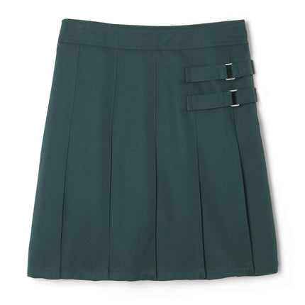 French Toast Girls' Two-Tab Pleated Scooter Skirt,