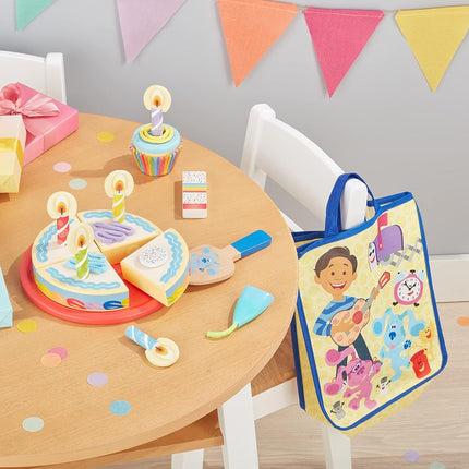 Melissa & Doug Blue's Clues & You! Wooden Birthday Party Play Set