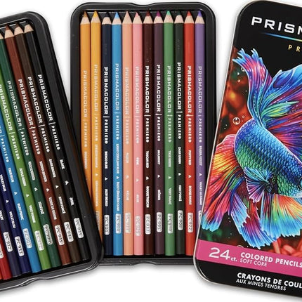 Prismacolor Premier Colored Pencil Set 24/Tin