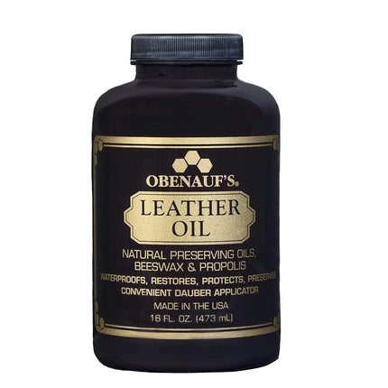 Obenauf's Leather Oil 16oz. - Restores Dry Leather