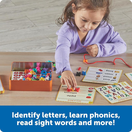 Learning Resources Skill Builders! Letter Learning Kit, Preschool Learning Activities, Homeschool Essentials, Ages 4+,