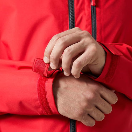 Helly Hansen Men's Crew Jacket, Red 2.0, XL