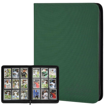9 Pockets Card Binder,Premium Zip Trading Card Bin