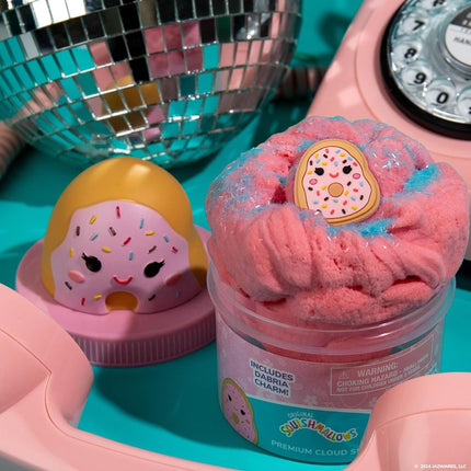 Original Squishmallows Dabria The Donut Premium Cloud Slime, Donut-Scented, Squishmallows Party Favors for Kids 8-12, Girl Toys 8-10 Years Old, Slime Kit for Girls Ages 8-12, Slime for Kids