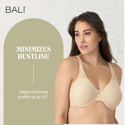 Maidenform Women's Bali - Passion For Minimizer Wired Bra Beige (Gzm), 36C