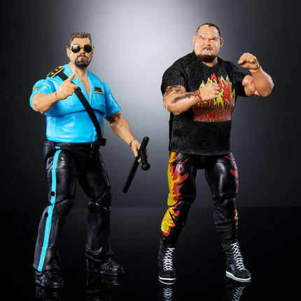 Mattel WWE Coliseum Collection Action Figure 2-Pack with Bam Bam Bigelow & Big Boss Man 15.2 cm Collectibles & Accessories including interchangeable parts